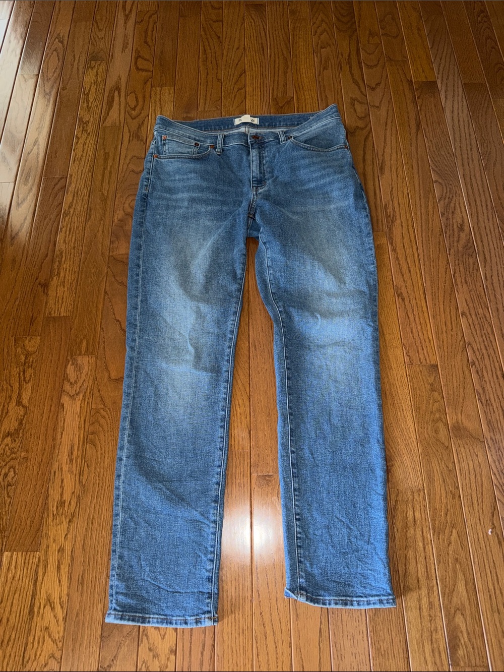 Madewell Women's Boyfriend Jeans in Blue Wash